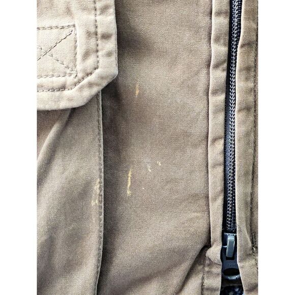 Orvis Safari Vest Size XXL Men‎ Tan Canvas Hunting Mesh Vented Fishing Utility - Picture 6 of 10
